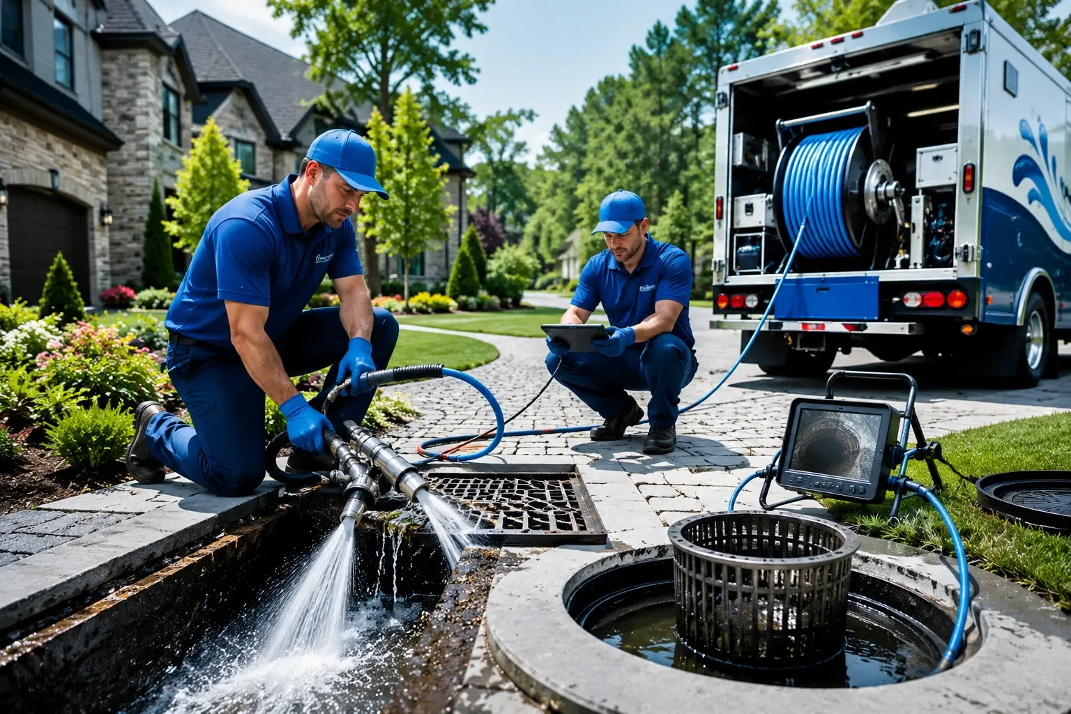 Local outdoor drain cleaning professionals in Pleasant City, OH